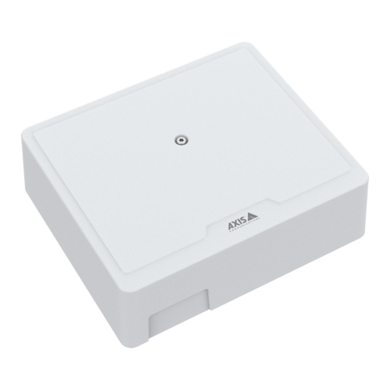 Axis A1210 Manuel D'utilisation