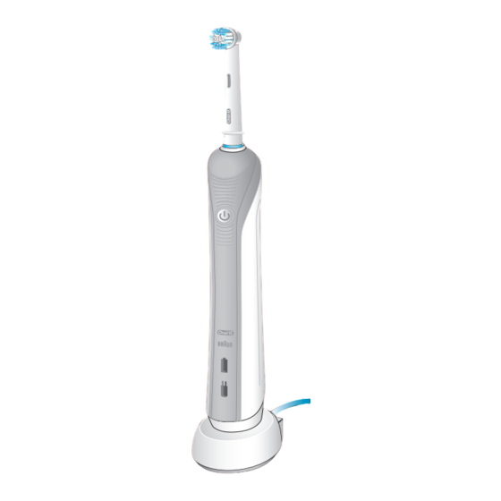 Braun Oral-B PROFESSIONAL PRECISION 1000 Mode D'emploi