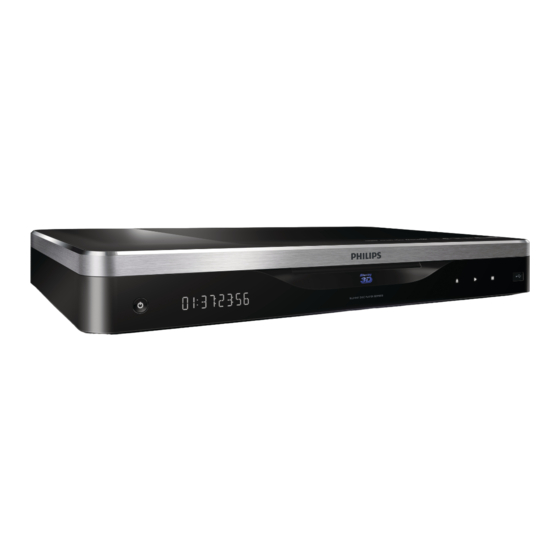 Philips BDP8000 Mode D'emploi