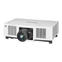 Panasonic PT-MZ11K Manuel D'utilisation