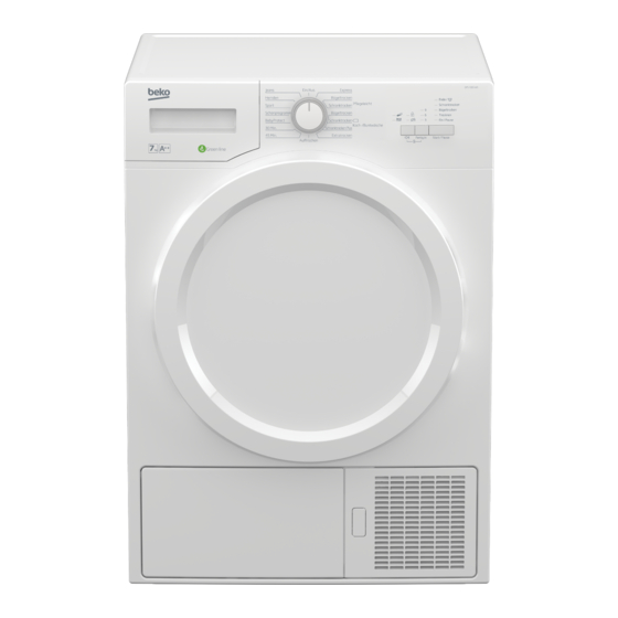 Beko DPS 7205W3 Manuel De L'utilisateur