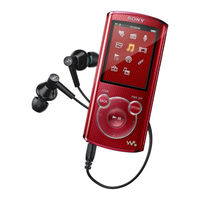 Sony WALKMAN Music Unlimited NWZ-E463 Mode D'emploi