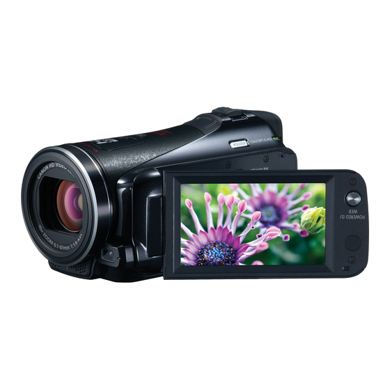 Canon VIXIA HFM40 Manuel D'instruction