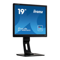 Iiyama ProLite E1980SD Mode D'emploi