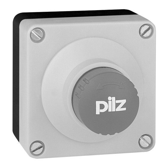 Pilz PITestop Manuel D'utilisation