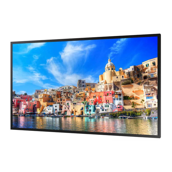 Samsung Smart Signage OM75R Manuel D'utilisation