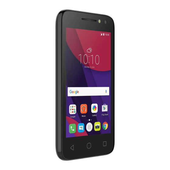Alcatel PIXI 4 Manuel Utilisateur