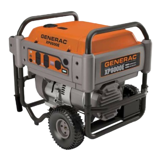 Generac XP Serie Manuel D'entretien