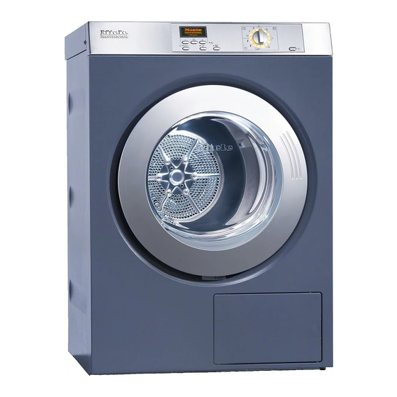 Miele PT 5186 XL Notice D'utilisation Et D'installation
