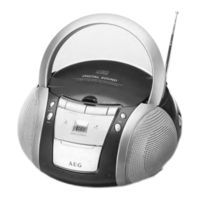 Aeg SR 4304 CD Mode D'emploi