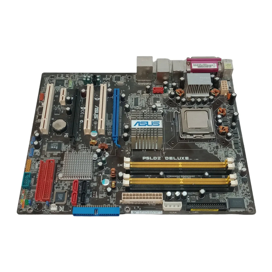 Asus P5LD2 Deluxe Mode D'emploi