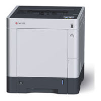 Kyocera ECOSYS P6230cdn Manuel D'utilisation