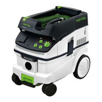 Festool CTM 36 E LE Notice D'utilisation Originale