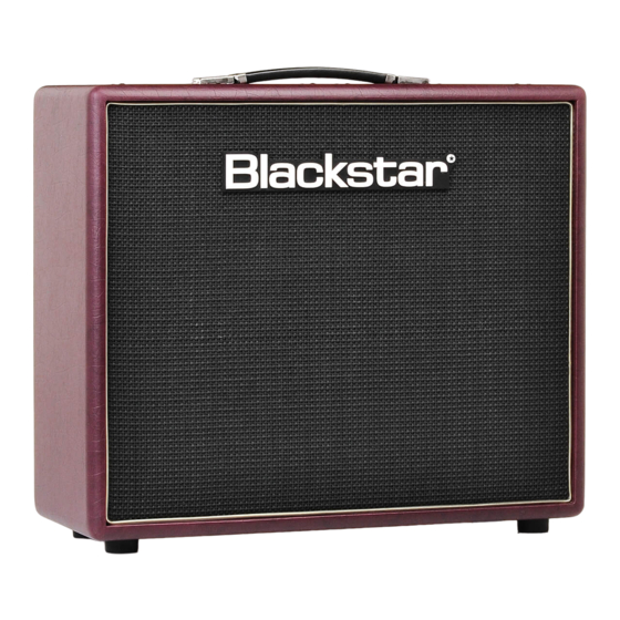 Blackstar Amplification ARTISAN 15 Manuel Du Propriétaire