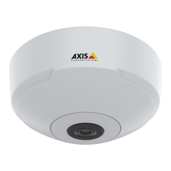 Axis M30 Serie Guide D'installation