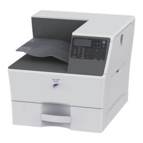 Sharp MX-B350P Manuel Utilisateur