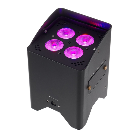 thomann STAIRVILLE BEL4 Battery Event Light 4x15W Notice D'utilisation