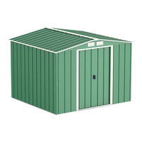 Duramax Eco Metal Garden Shed Manuel D'instruction