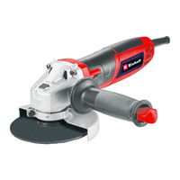 Einhell TC-AG 125/850 Instructions D'origine