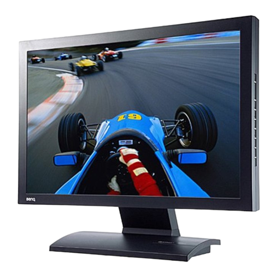 BenQ FP202W Manuel De L'utilisateur