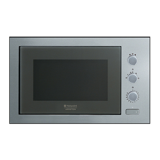 Hotpoint Ariston MWA 212 IX/HA INOX Manuel D'utilisation