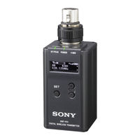 Sony DWT-P01 Mode D'emploi