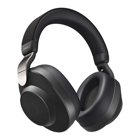 Jabra Elite 85h Manuel D'utilisation