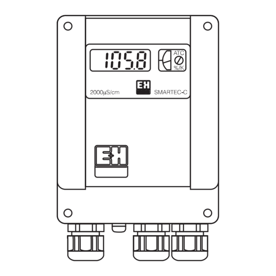 Endress+Hauser smartec CLD 130 Instructions De Montage Et De Mise En Service