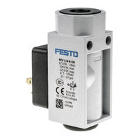 Festo PEV-1/4-B-OD Notice D'utilisation