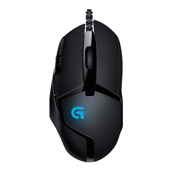 Logitech Hyperion Fury G402 Manuels