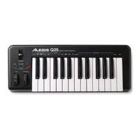 Alesis Q25 Guide D'utilisation Rapide