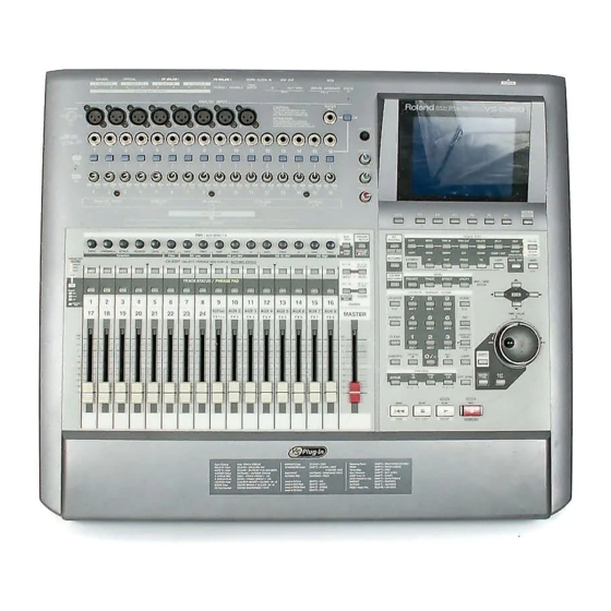 Roland VS-2480 Manuels