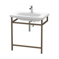 Duravit DuraStyle DS 9891 Notice De Montage