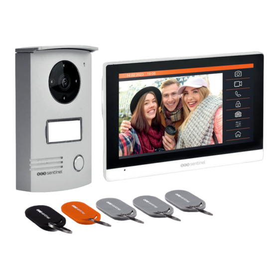 SCS Sentinel VisiDoor 7+ RFID Notice D'utilisation Et D'installation