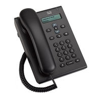 Cisco Unified SIP Phone 3905 Mode D'emploi