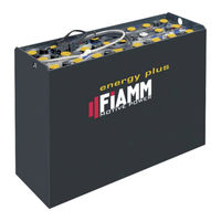 Enersys Fiamm Motive Power Energy Plus Notice D'utilisation