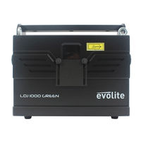 Evolite LDJ 1000 GREEN Mode D'emploi