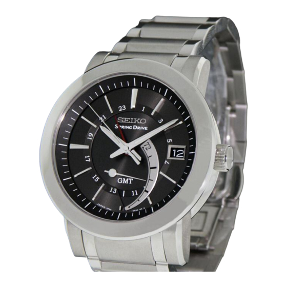 Seiko MONTRE HOMME PROSPEX Manuels