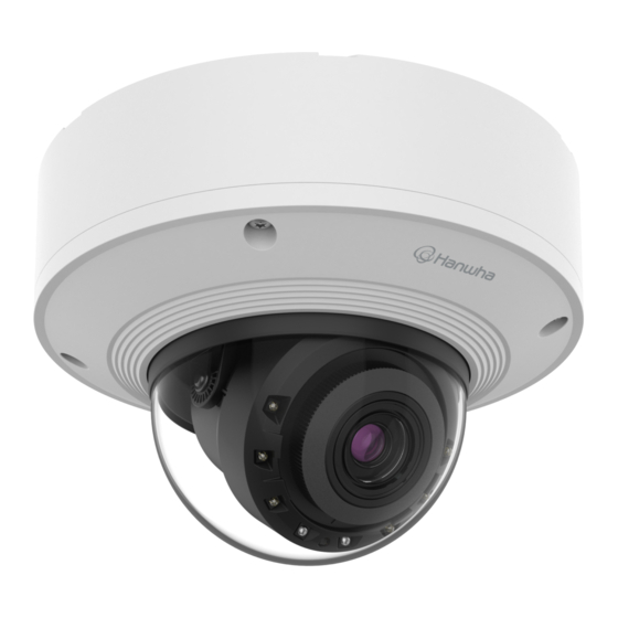 Hanwha Techwin WISENET PNV-A6081R Manuel D'utilisation