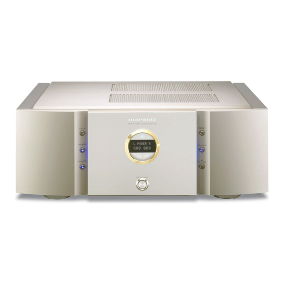 Marantz SM-11S1 Mode D'emploi