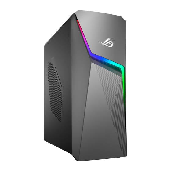 Asus ROG STRIX GS10CSFR303T Manuel De L'utilisateur