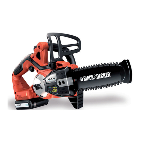 Black & Decker GKC1820 L Notice D'emploi