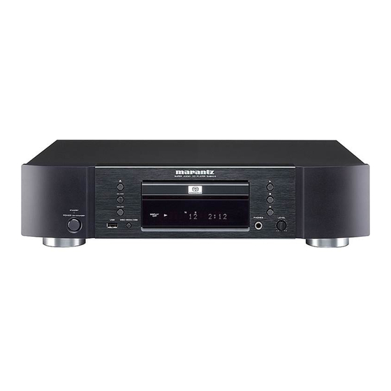 Marantz SA8003 Mode D'emploi