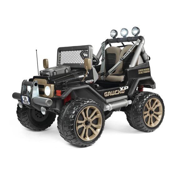 Peg-Perego GAUCHO XP Utilisation Et Entretien