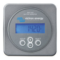 Victron energy BMV-600 Manuel D'installation Et D'utilisation