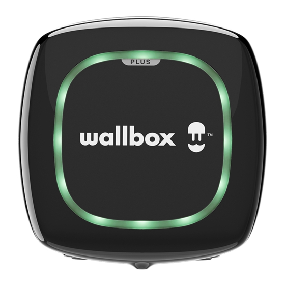 Wallbox PULSAR MAX Guide D'installation