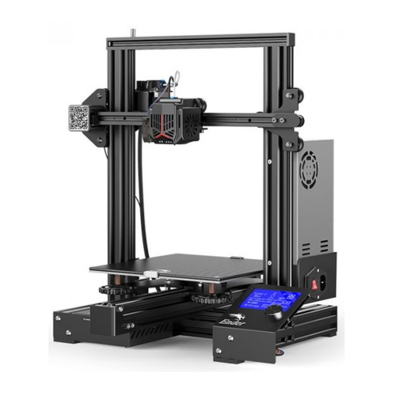 Ender 3 Neo Manuel D'utilisation