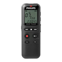 Philips VoiceTracer DVT1160 Manuel De L'utilisateur