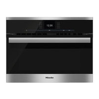 Miele H6600BM Notice D'utilisation Et De Montage