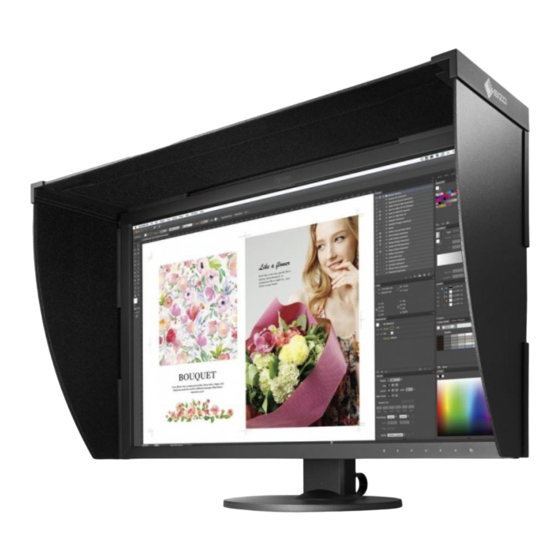 Eizo ColorEdge CG2730 Manuel D'utilisation